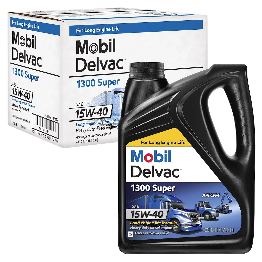 122492 – MOBIL Oil, SAE 15W-40 1 Gallon Jug Single Diesel Engine Oil